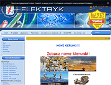 Tablet Screenshot of new.zsegw.pl